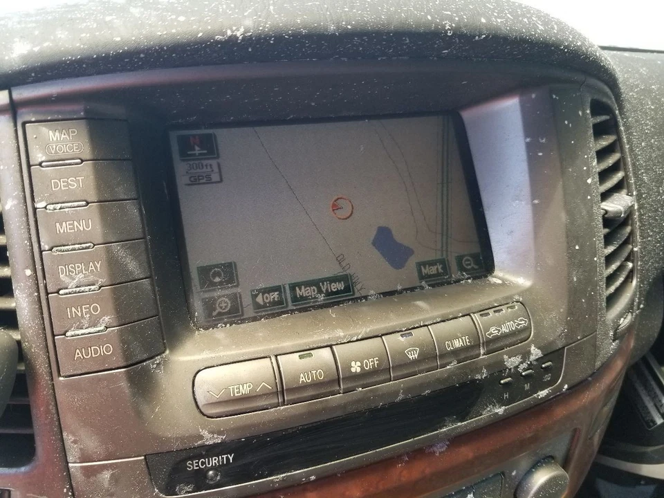 06 2006 Lexus LX470 temperatura aire acondicionado control térmico 8611160172 Foto 2 de 4