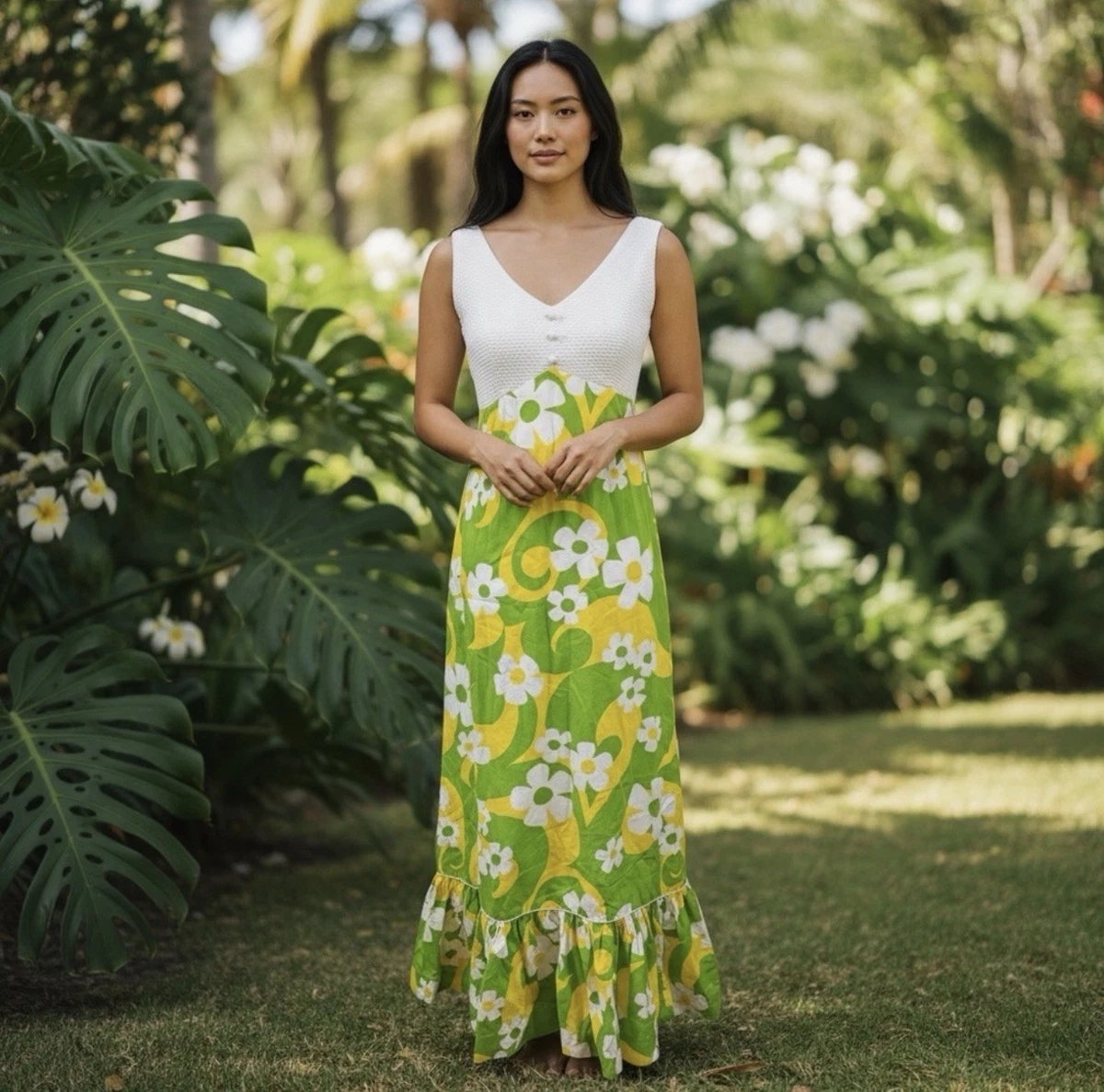 Hawaiian 1970s Vintage Dresses for Women for sale | eBay