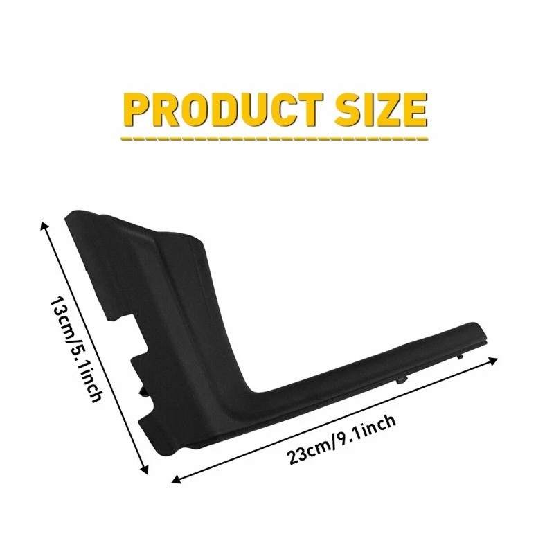 2 PIEZAS GUARDABARROS A CAPÓ SELLO LATERAL CUBIERTA DE AJUSTE DIESTRO Y DERECHO PARA TOYOTA YARIS 2012-2014 Foto 2 de 4