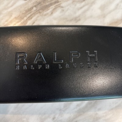 Ralph Lauren Sunglass Case Only With a Glass cleaning cloth