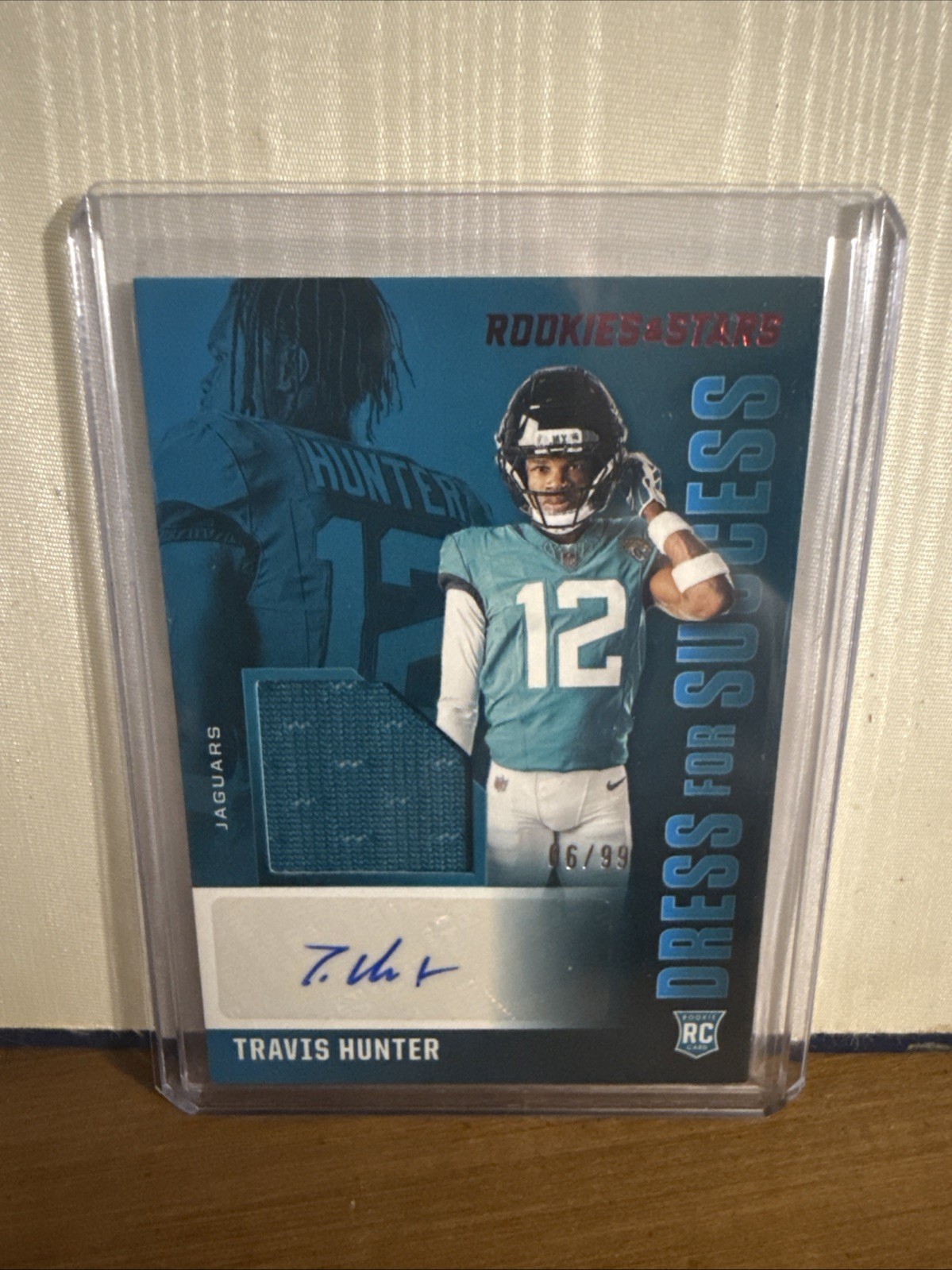 2025 Rookies And Stars Travis Hunter Dress For Success RPA #06/99