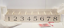 Pottery Barn Kids, Distressed Number Cubby, Wall Mount, White, BRAND NEW, RARE