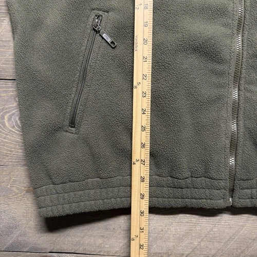 Vtg French Army Fleece Jacket Mens 120L (XXL) Cold Weather Olive Fecsa 2001 image 14