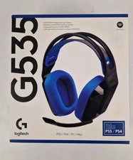 LOGITECH G G535 Lightspeed Casque Gaming Sans Fil pour PS5 et PS4 Noir et Bleu