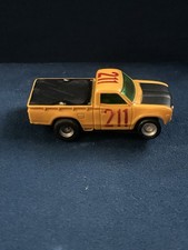 Vintage 1978 Datsun Baja Pickup Yellow Aurora AFX HO Scale Slot Car