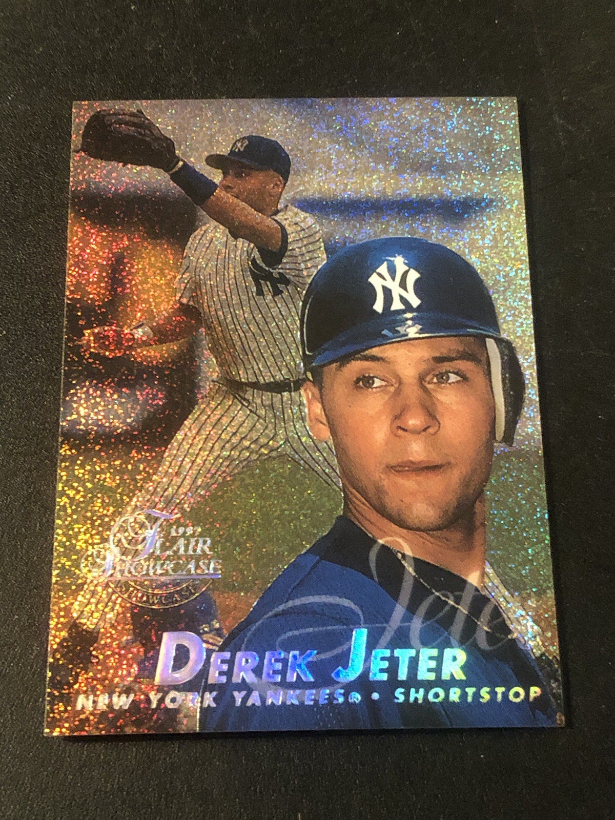 1997 Flair Showcase Row 0 Derek Jeter #2 HOF