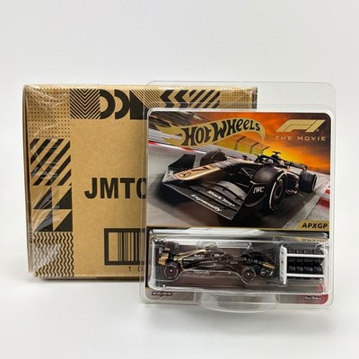 ホットウィール F1/エフワン・ビークル APXGP Hot Wheels F1 The Movie APXGP Diecast Car Black Gold Real Riders 1