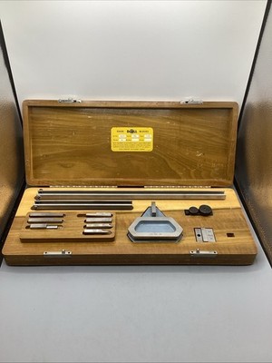 Vintage 1973 DOALL GAGE BLOCK ACCESSORIES KIT-Set # AR-11- Serial #183