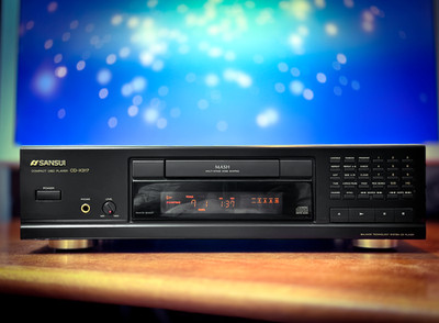 SANSUI CD-X317  RaRe  Vintage Stereo Compact Disc Player