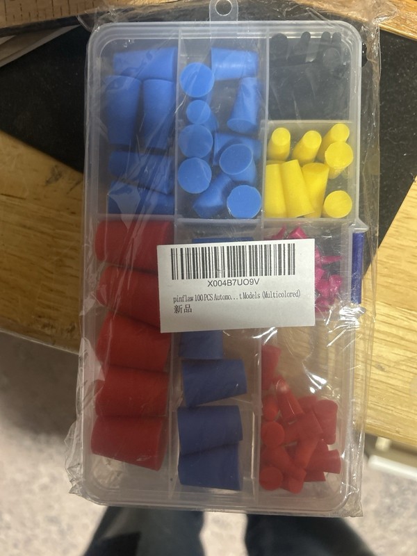 100-Pc Silicone Rubber Caps & Plugs Assortment Kit – Auto Paint Powder Coat-79G 