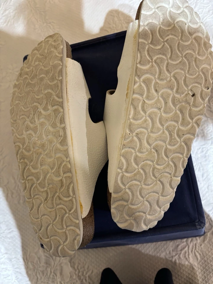 Brikenstock Sandal, 41 M - White for JCrew Two Adjustable Buckles - Image 4 of 4