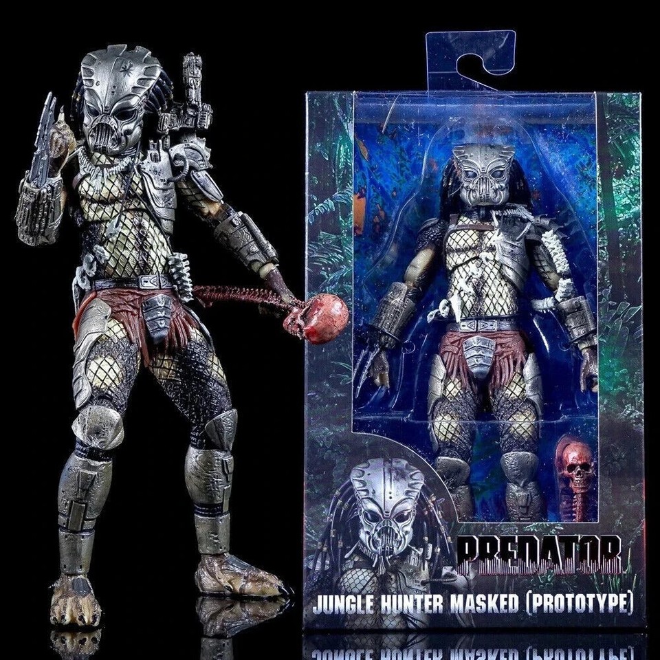 Neca Predator Jungle Hunter Masked Predator Jungle Demon Predator Nhân vật hành động