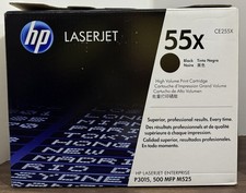 HP CE255X 55X TONER ORIGINAL BLACK FOR LASERJET P3015/PRO 500 M521DW