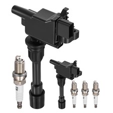 2pc Ignition Coils 4 Iridium Spark Plugs For 01-03 Mazda Protege Protege5 2.0l 2pc Ignition Coils 4 Iridium Spark Plugs For 01-03 Mazda Protege Protege5 2.0l