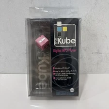 The Kube Digital MP3 Player Ollo TK-103 Rainbow Series Pink 2GB NOS Bluetree
