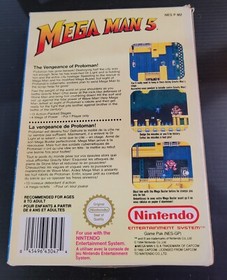 Bo&icirc;te Vide Nintendo NES - Mega Man 5 - Bon &Eacute;tat