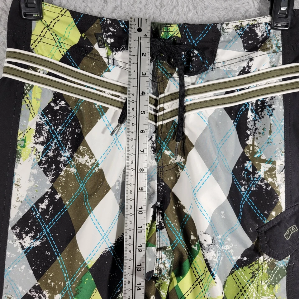 Bañador Speedo para hombre 30 verde negro Argyle 30x11 Foto 4 de 4