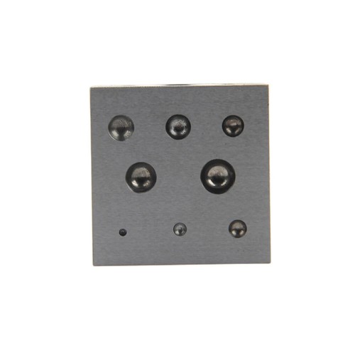 Square Dapping Block Metal Forming Shaping Punching Tool Jewelry Tools - Picture 3 of 7