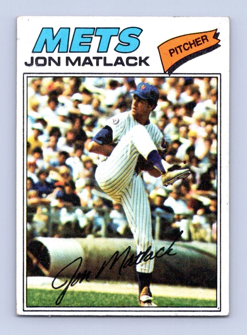 1977 Topps #440 Jon Matlack New York Mets Ex+