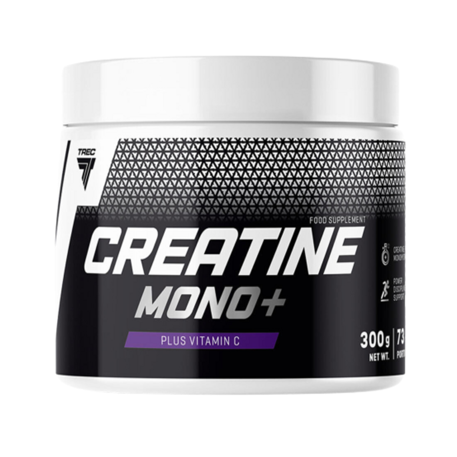 TREC NUTRITION CREATINE MONO+ MONOHYDRATE POWDER VITAMIN C 300G ORANGE