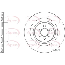 Apec Rear Brake Disc DSK3195 - OE High Quality Precision Engineered Part