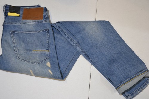 Jeans Meltin Pot Maner super slim fit Pantalone uomo chiaro, leggero  strappato | eBay