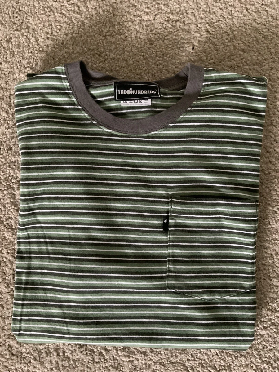 The hundreds striped t cheap shirt
