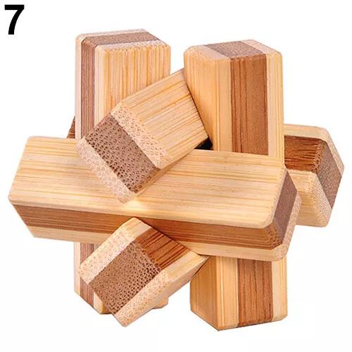 Luban Lock Puzzles Classic Sturdy Good Toughness Luban Lock Toy Logical Thinking - Picture 10 of 24