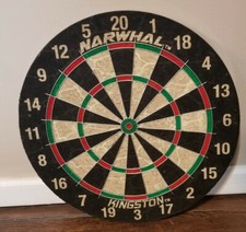 EastPoint Sports Official Size 18" Bristle Dartboard Premium Norwhal Kingston