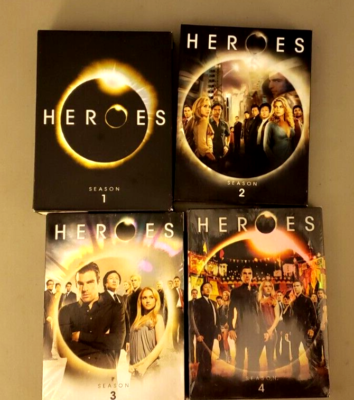 HEROES TV Series- Seasons 1-4 -DVD Sets | eBay