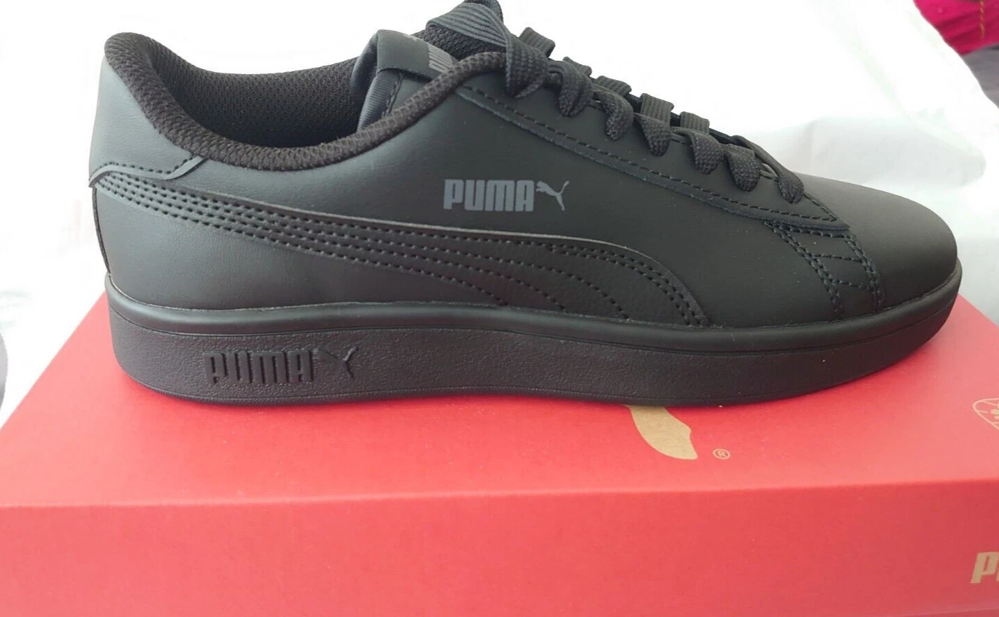Scarpe sportive basse PUMA Smash v2 unisex adulto junior 4 5 scuola nuove imballate