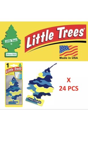 Pina Colada Little Trees 10967 Freshener Air Tree MADE IN USA Pack of 24