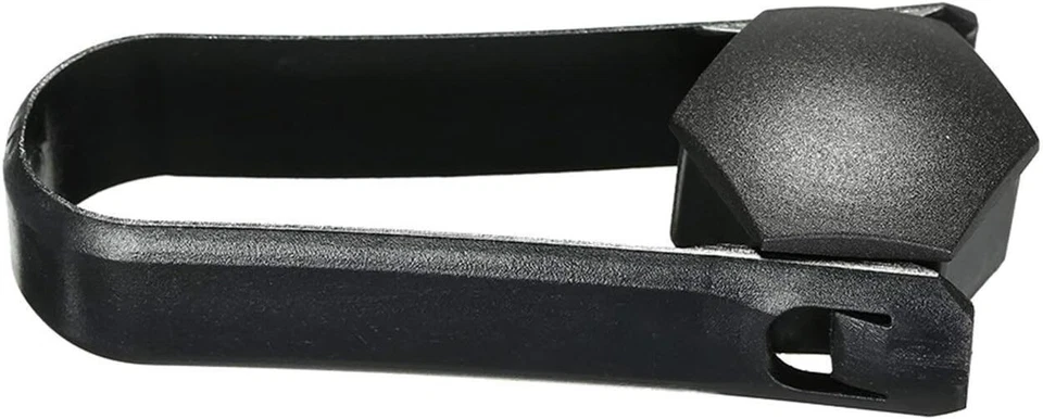 Seat Wheel Nut Covers Matte Black Alhambra Arona Exeo Mii Altea Arosa 20x17mm - Image 3 of 4