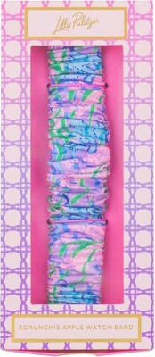 LILLY PULITZER SEACRET ESCAPE SCRUNCHIE WATCH BAND NIB