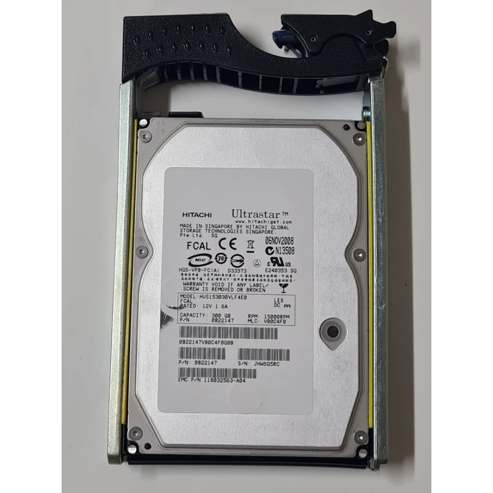 Hitachi Ultrastar 300GB 15K 3.5" Server EMC Fibre Hard Drive HUS153030VLF4E0 - Image 4 of 4
