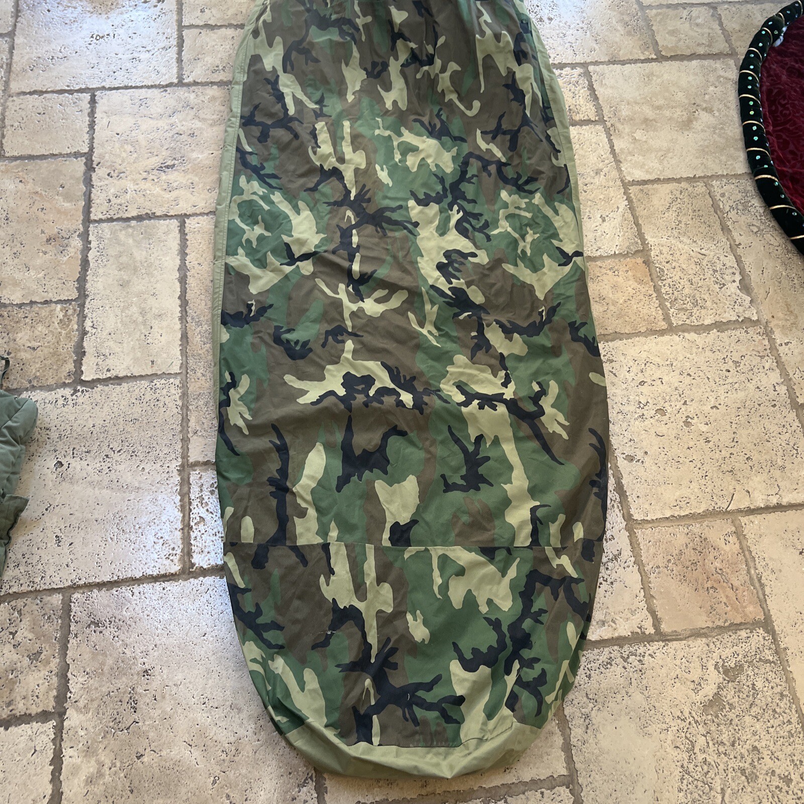 Nice USGI Military WOODLAND Bivy Cover Waterproof GoreTex Sleeping