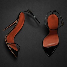 Women's Sandals Open Toe Heels Ankle Strap Shoes Party Evening Banquet Cocktail