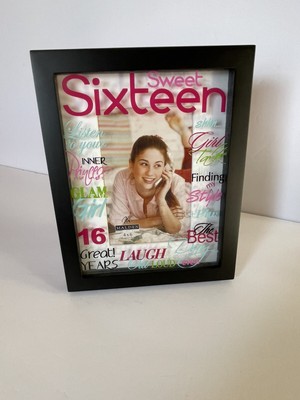 Sweet sixteen picture frame by Malden International Designs.  4x6 NEW