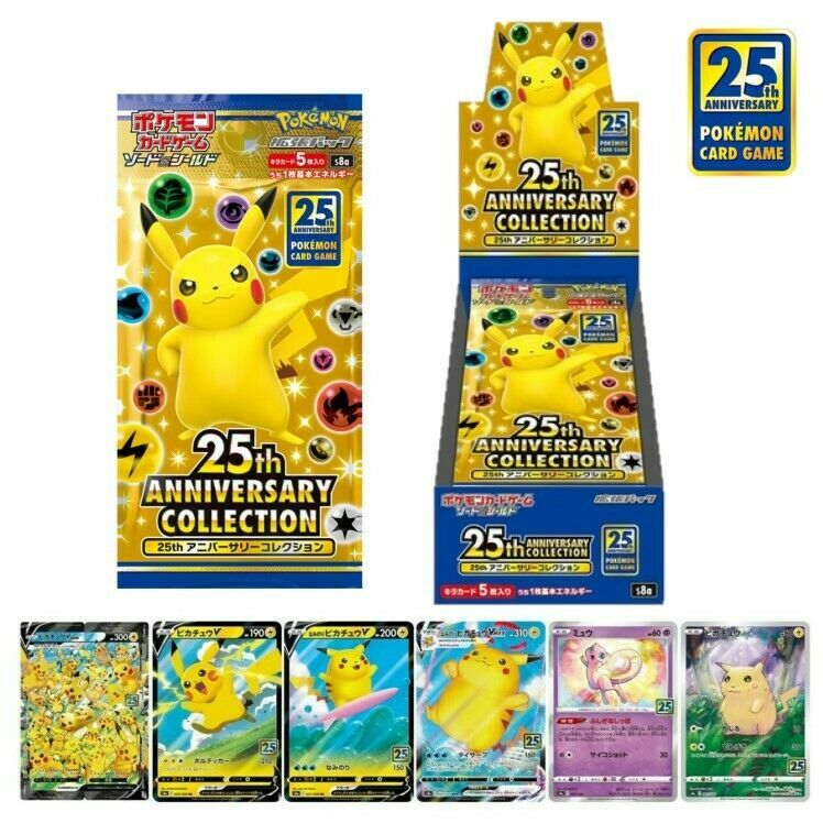 pokemon s8a booster box Japanese Pokemon 25th Anniversary Booster Box