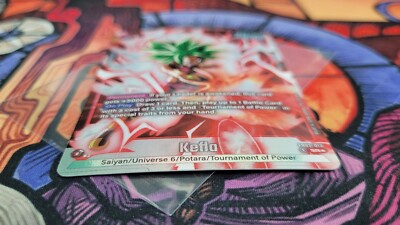 Kefla SR FB02-013 Secret Rare Alternate Art Dragon Ball Fusion