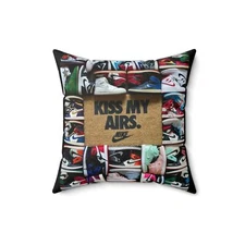 Sneakers Pillow, Sneakerhead Room Decor, Hypebeast Cushion, Streetwear Home
