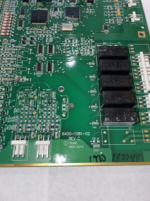 American Standard Trane 6400-1081-02 Chiller Control Board Rev-C