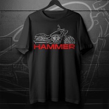 T-shirt moto Victory Hammer 2005-2018 per piloti Cruiser