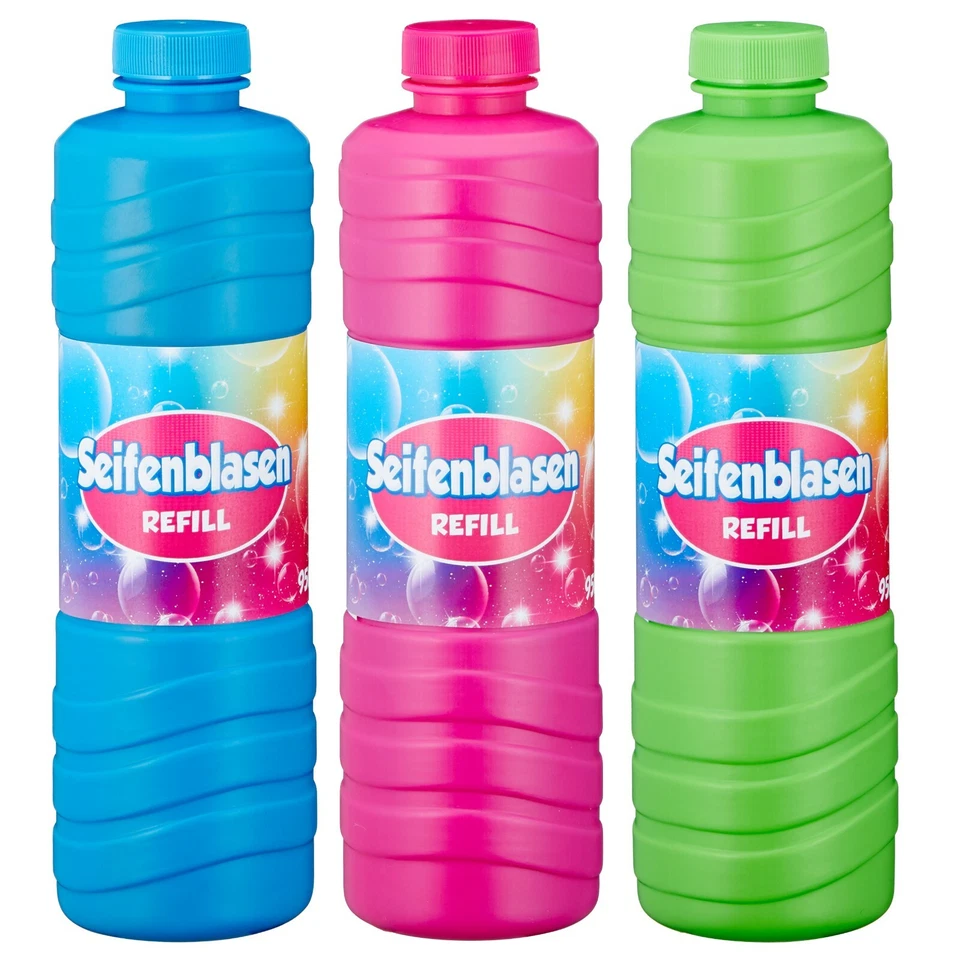 950 - 2850 mL Seifenblasenflüssigkeit zum Nachfüllen für Seifenblasenmaschinen
