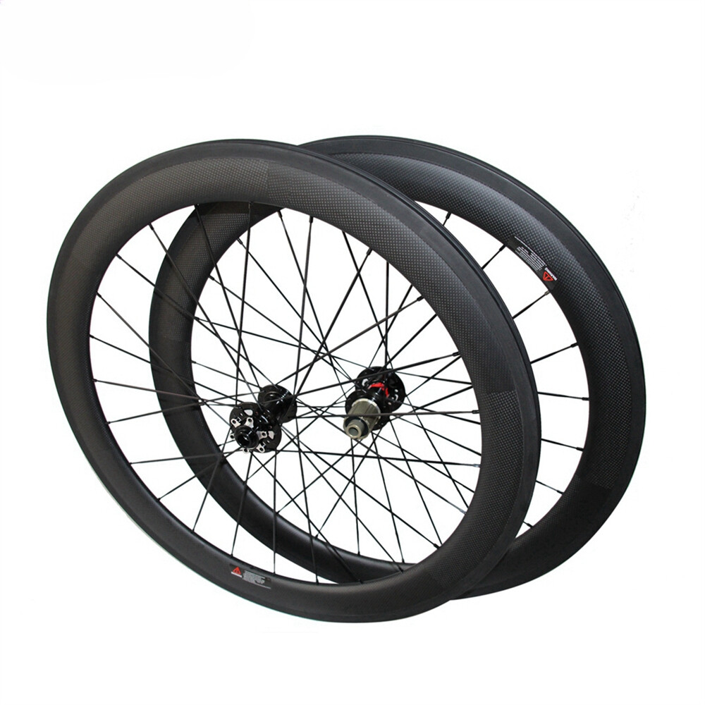 Carbon Cyclocross Bike Wheels Depth 60mm Clincher Disc Brake Hub 25mm Width