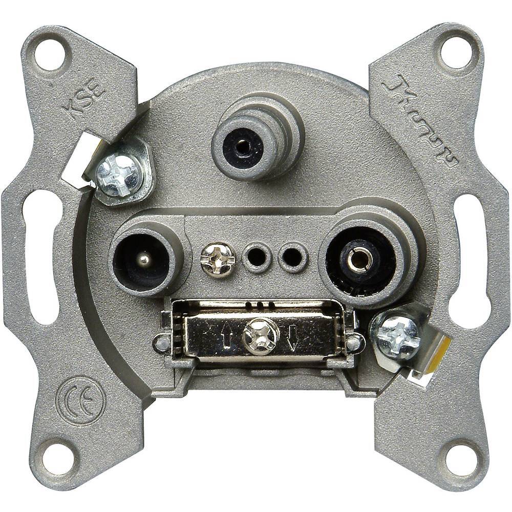 Kopp 1 pezzo Frutto Presa TV, radio, SAT Grigio 916400181