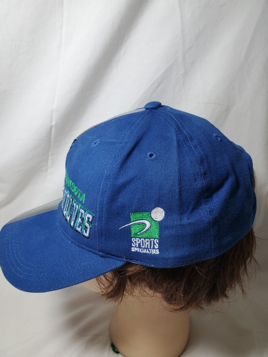 Casquette Snapback Vintage Trenti Law Firm Edina Minnesota - Années 90 - Cuir Suédé - Neuf Sans Étiquette