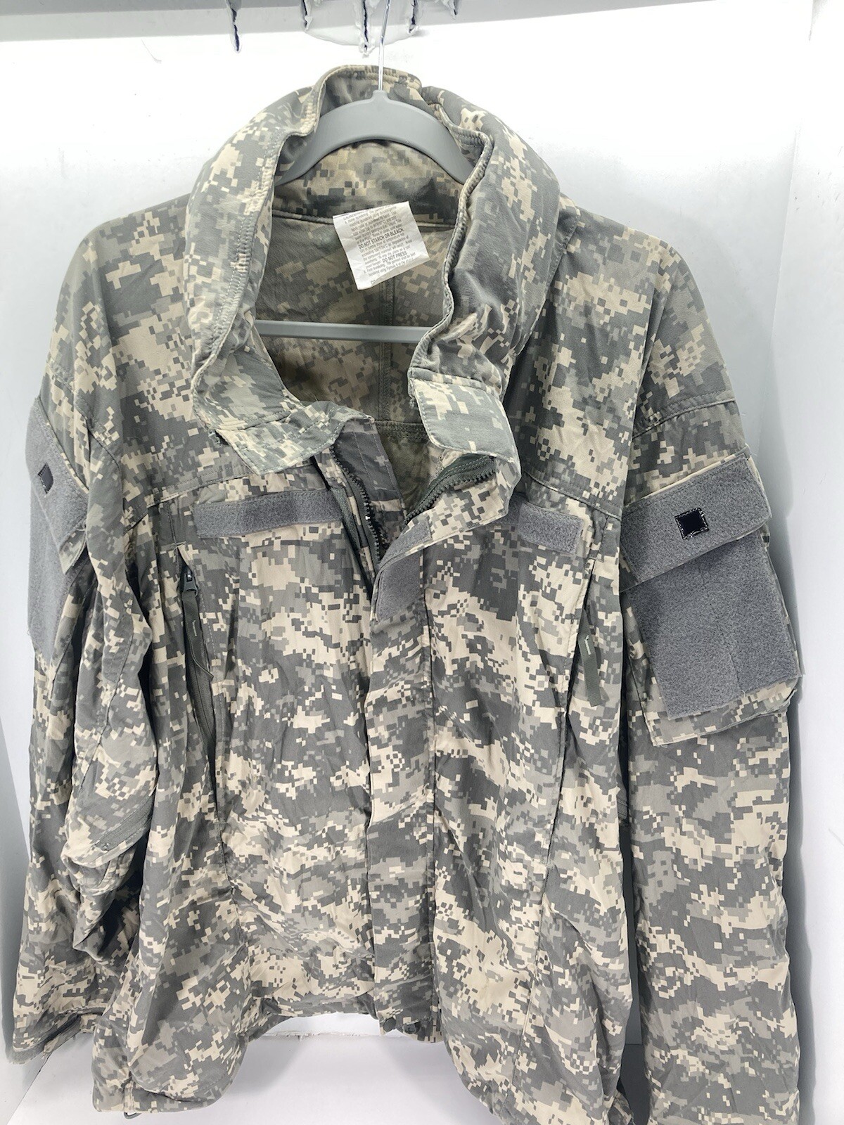 ACU Softshell Parka Jacket Men Medium Regular Ful… - image 1