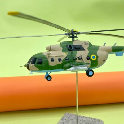 Helicopter Model Mi-8 HIP, Handmade resin Model Scale 1:100