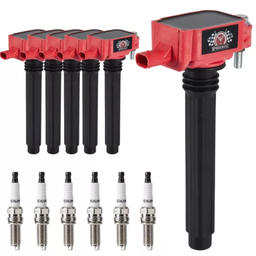 6 Ignition Coil and 6 Spark Plug For RAM PROMASTER 1500 2500 3500 2014-2020 3.6L - Bild 15 von 18